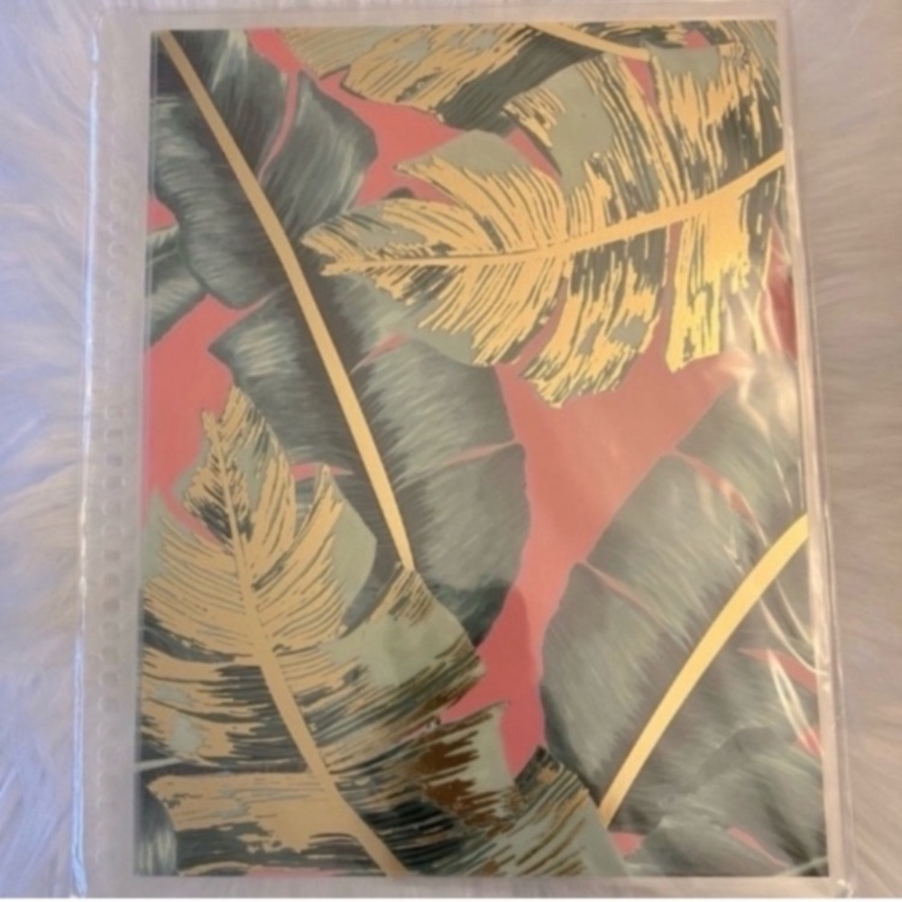 ✨NIP! Erin Condren Palm Fronds Planner Cover